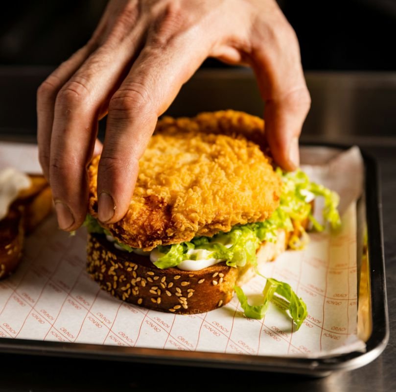 Fried Chicken Burger