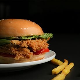 Chicken Strip Burger 