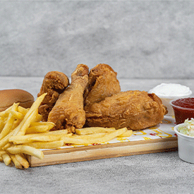 Value Meals-3Pc Chicken Reg Fries & Drink