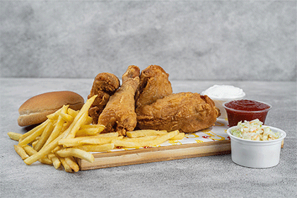 Value Meals-3Pc Chicken Reg Fries & Drink